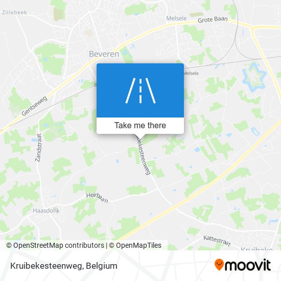 Kruibekesteenweg plan