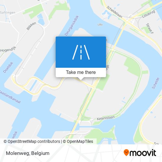 Molenweg map