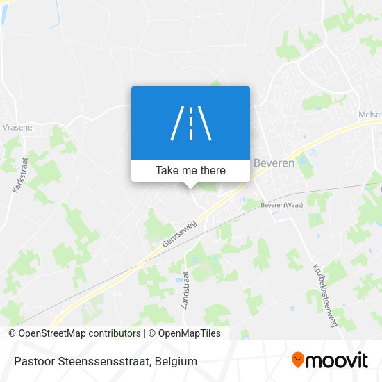 Pastoor Steenssensstraat map
