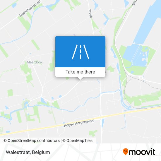 Walestraat map