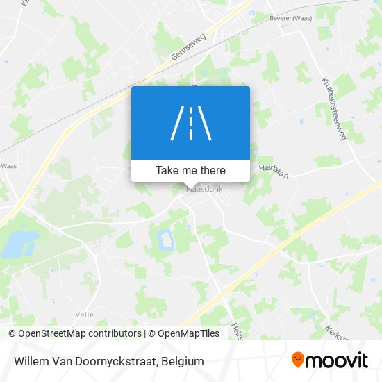 Willem Van Doornyckstraat map