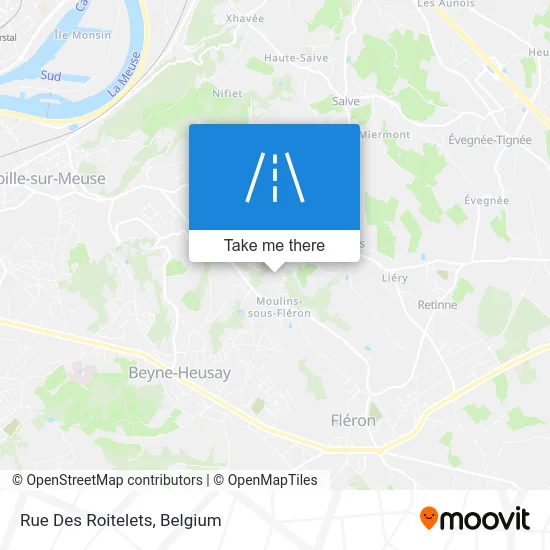 Roitelets Street map