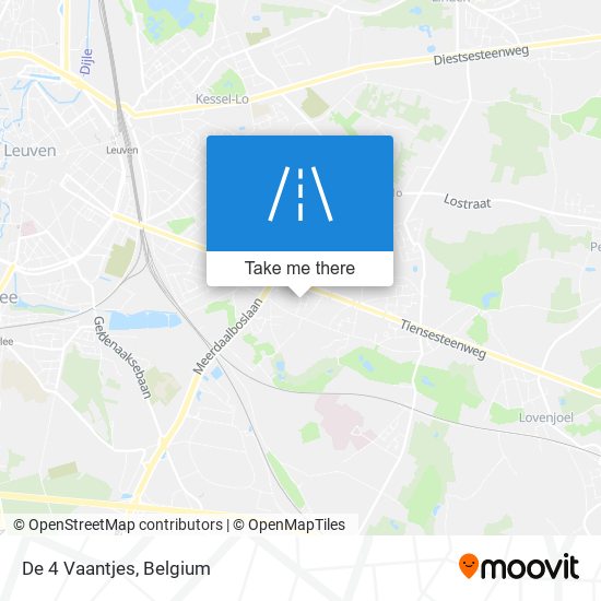 De 4 Vaantjes map