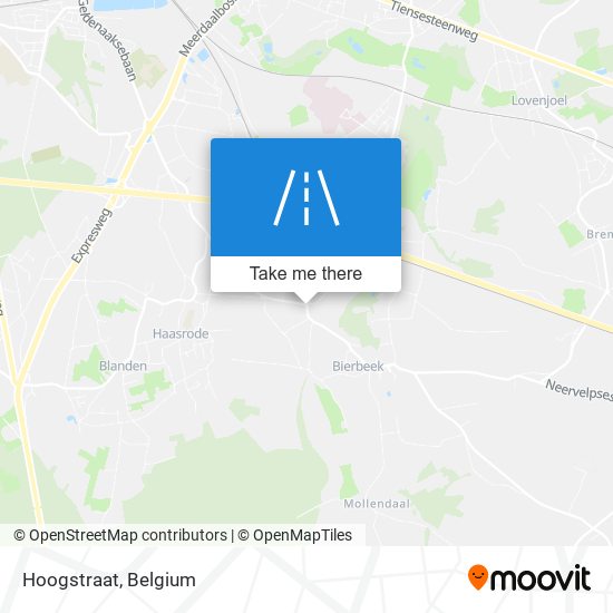 Hoogstraat map