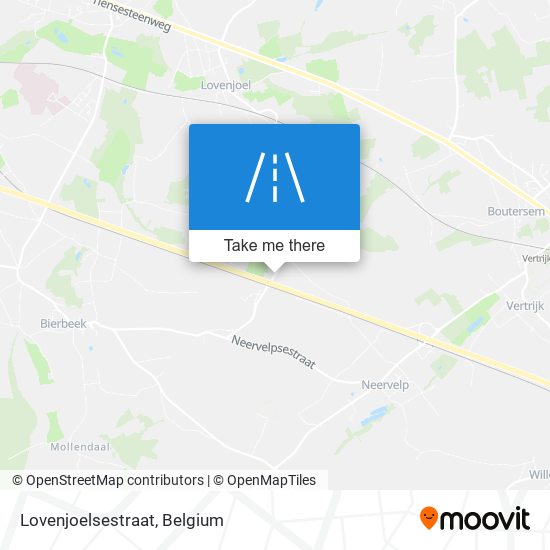 Lovenjoelsestraat map