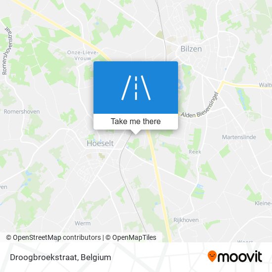 Droogbroekstraat map