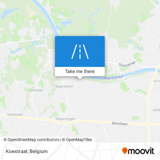 Koestraat map