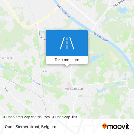 Oude Siemerstraat map