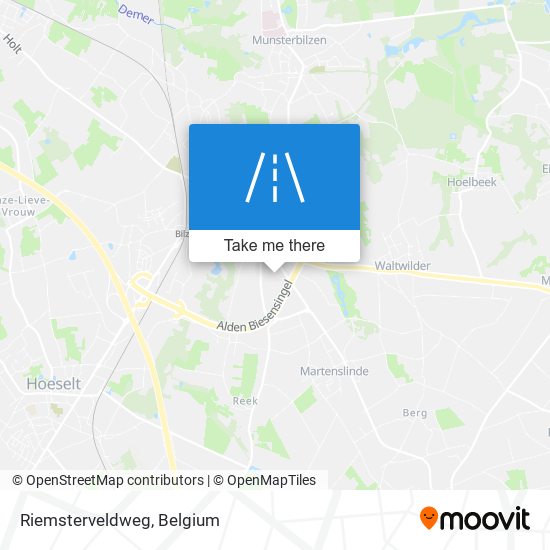 Riemsterveldweg map