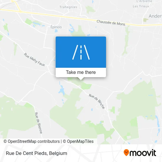 Hundred Feet Street map