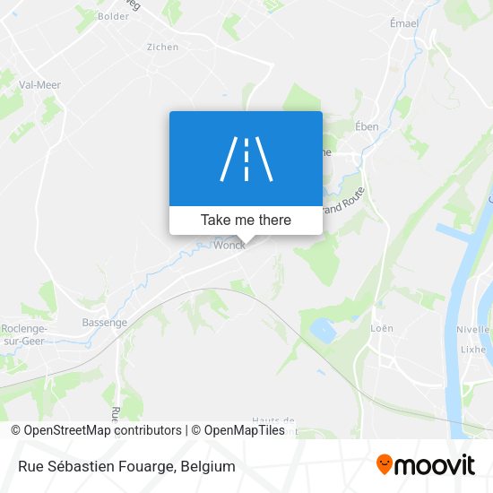 Rue Sébastien Fouarge map