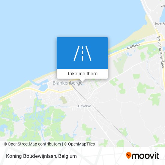 Koning Boudewijnlaan map