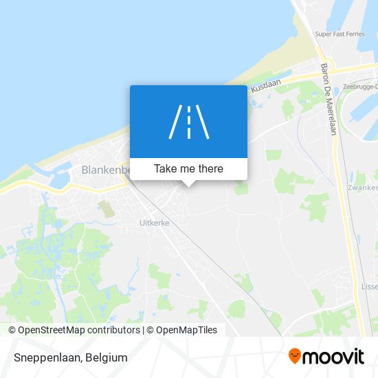 Sneppenlaan map