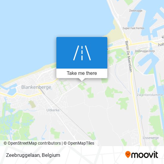 Zeebruggelaan map