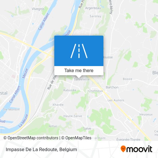 Impasse De La Redoute map