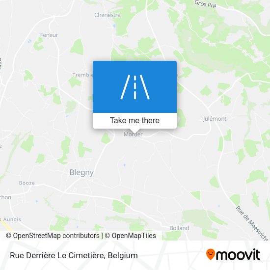 Rue Derrière Le Cimetière map