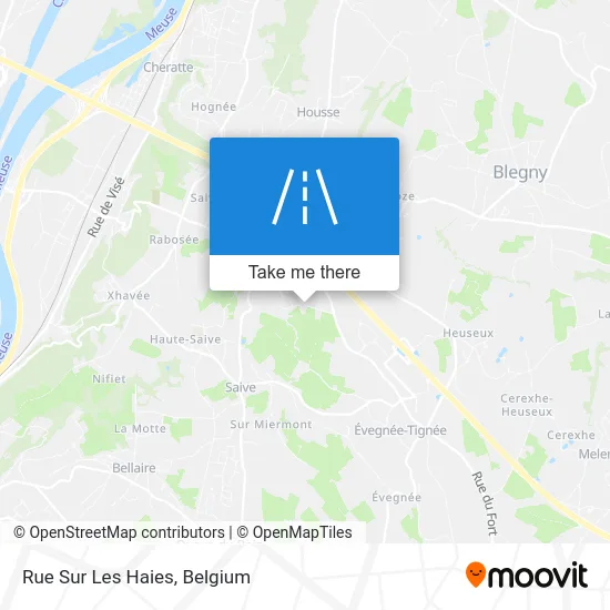 Sur Les Haies Street map