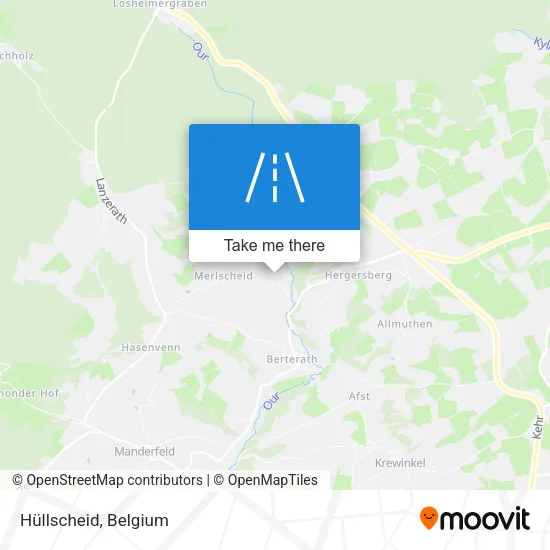 Hüllscheid map