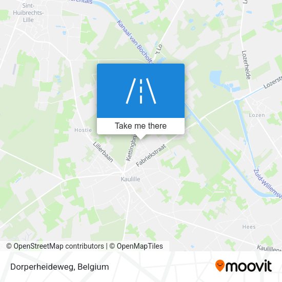 Dorperheideweg plan