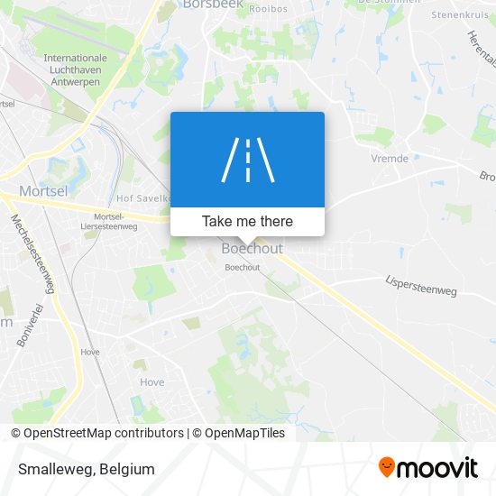 Smalleweg map