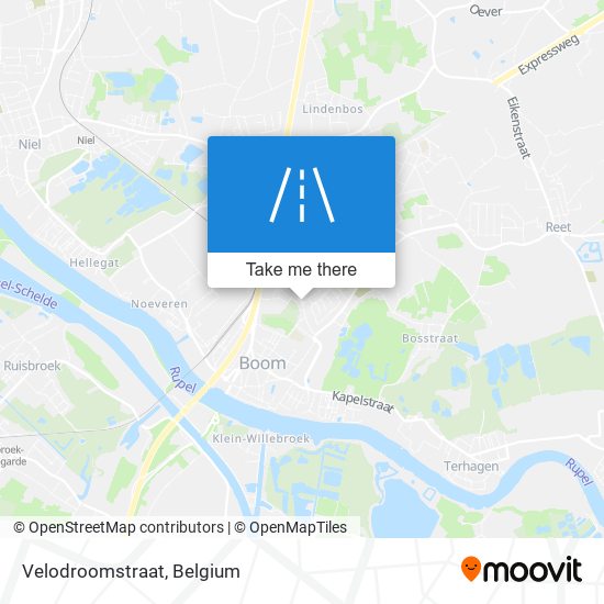 Velodroomstraat map