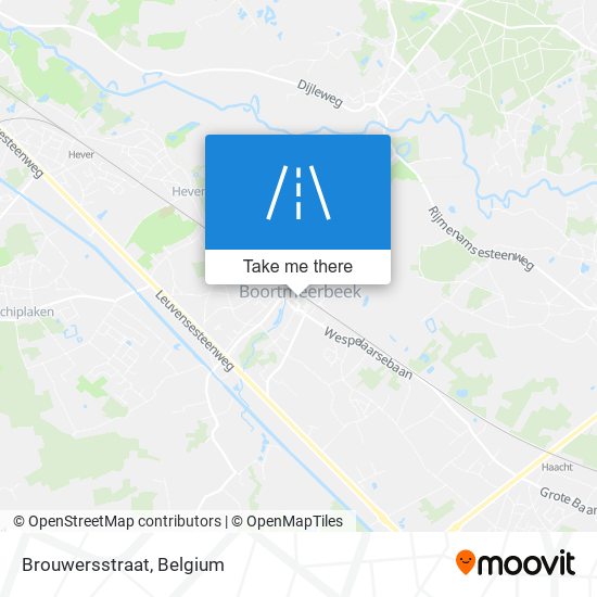 Brouwersstraat map