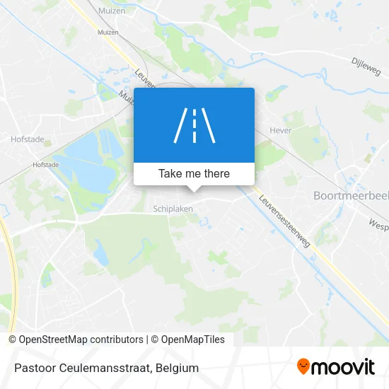 Pastoor Ceulemansstraat map