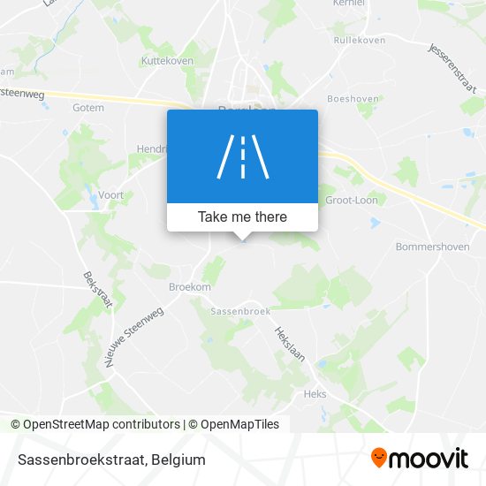 Sassenbroekstraat map