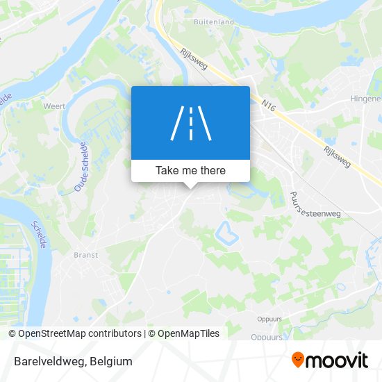 Barelveldweg map