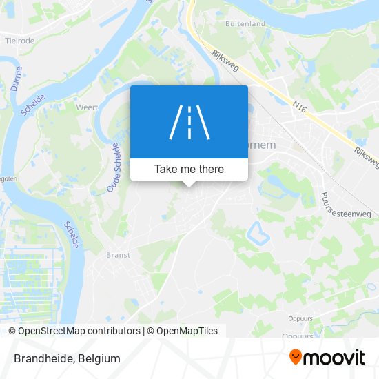 Brandheide map