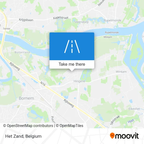 Het Zand map