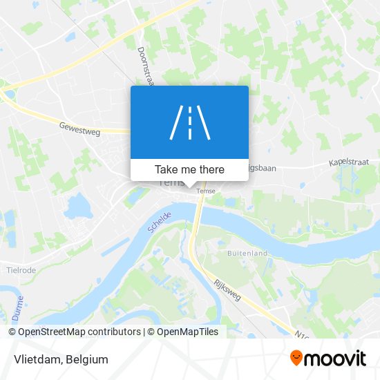 Vlietdam map