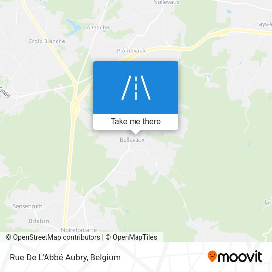 Rue De L'Abbé Aubry map
