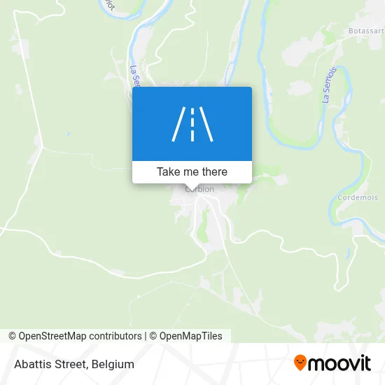 Abattis Street map