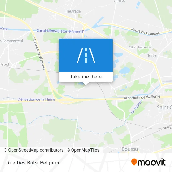 Street of the Bats map