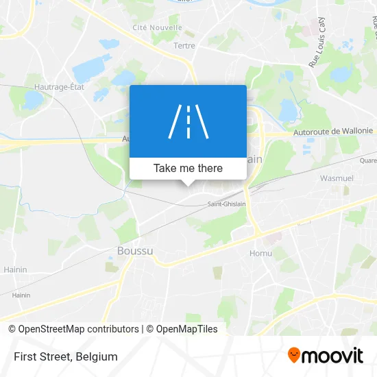 First Street map