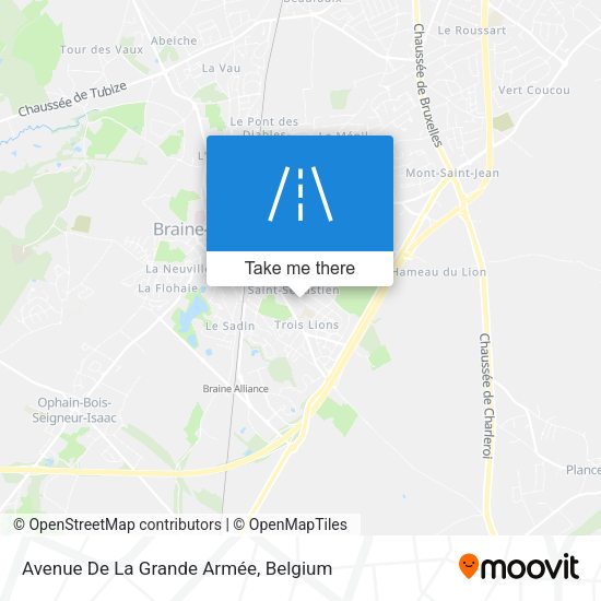 Avenue De La Grande Armée map