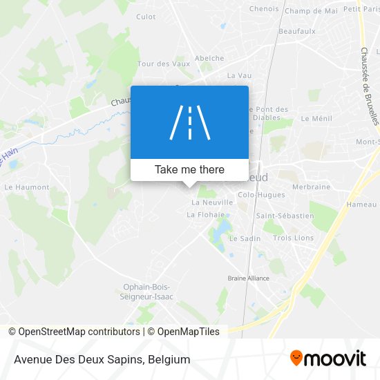 Avenue Des Deux Sapins map