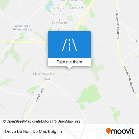 Drève Du Bois De Mai plan