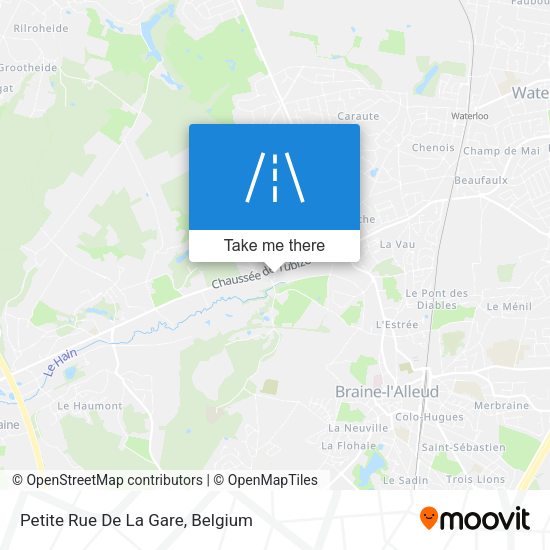 Petite Rue De La Gare plan