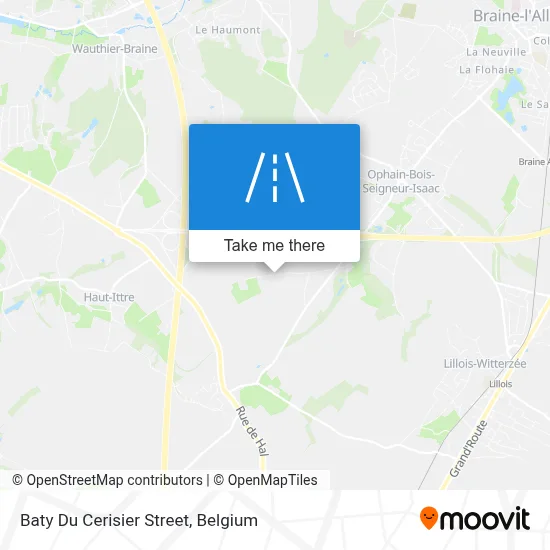 Baty Du Cerisier Street map