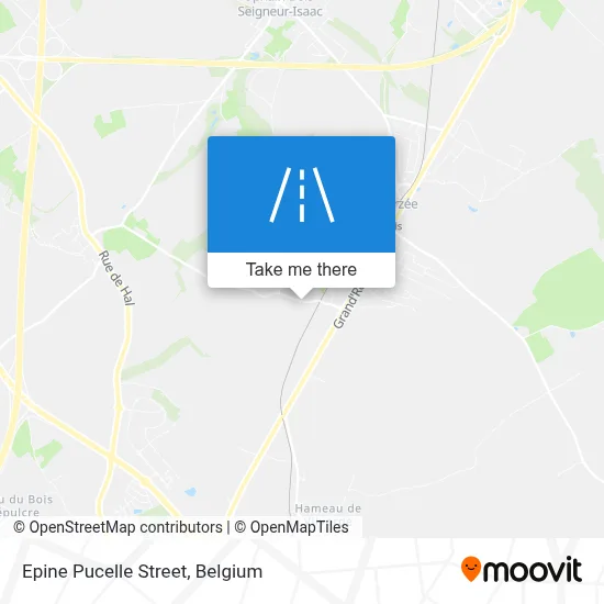 Epine Pucelle Street map