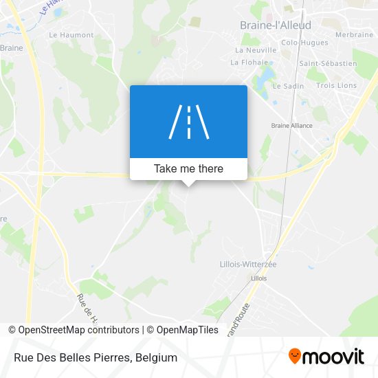 Rue Des Belles Pierres plan