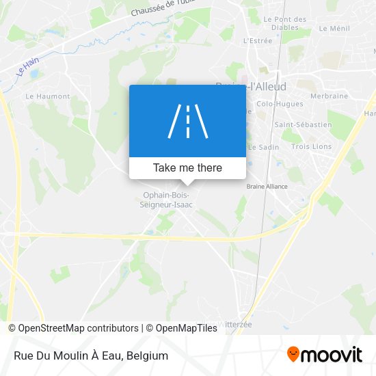 Rue Du Moulin À Eau map