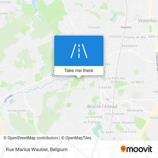 Marius Wautier Street map