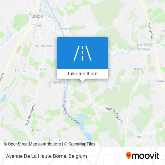 Avenue De La Haute Borne map