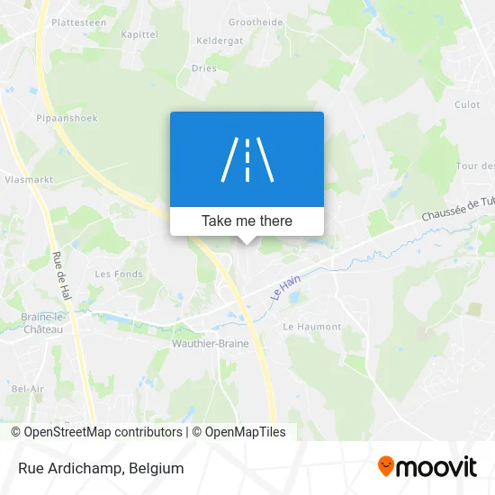 Ardichamp Street map