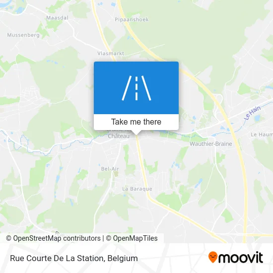 Short Station Street map