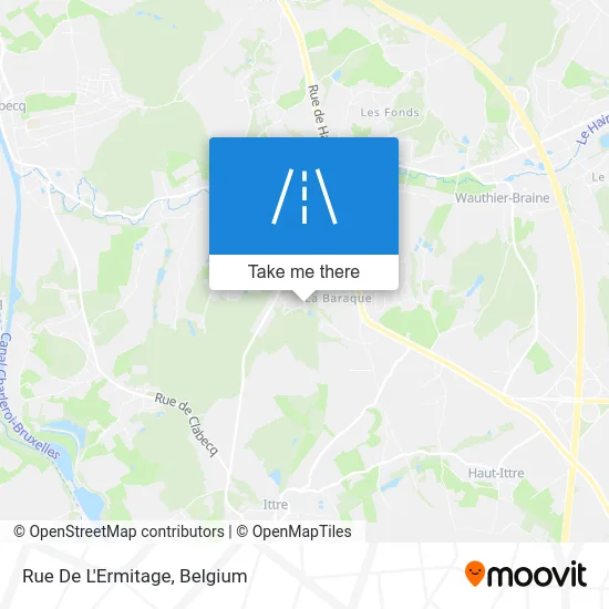 Hermitage Street map