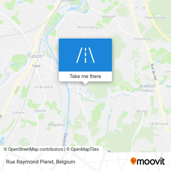 Rue Raymond Pieret map